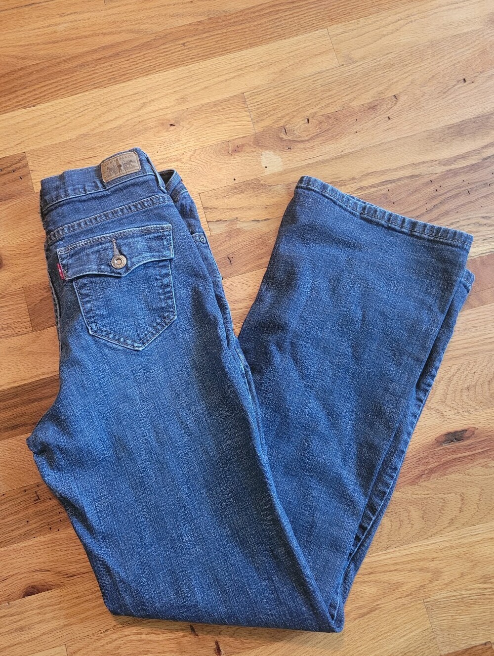 Levi's 512 Women's 6 Perfectly Slimming Bootcut Back Flap Pockets Y2k 2009